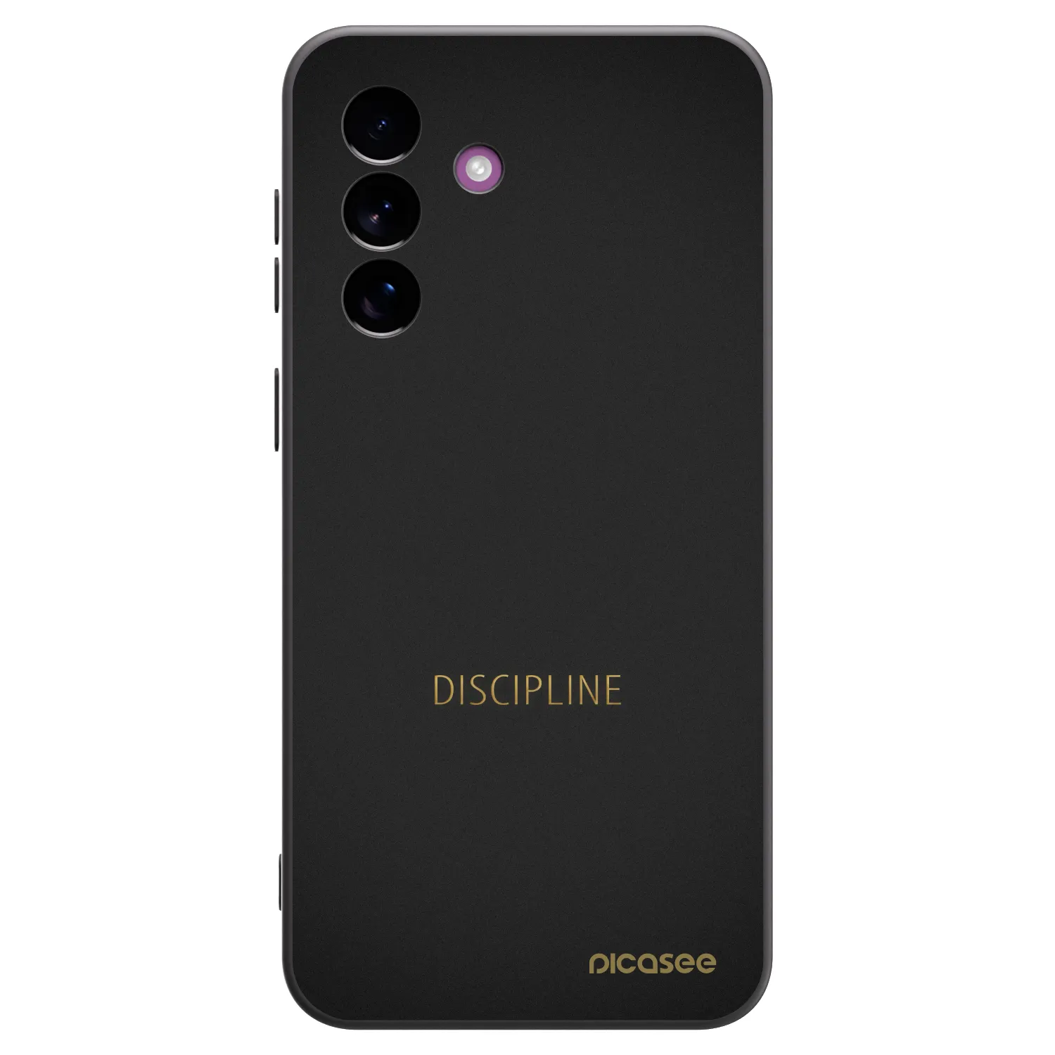 Picasee Μαύρη θήκη σιλικόνης για Samsung Galaxy A37 - Discipline