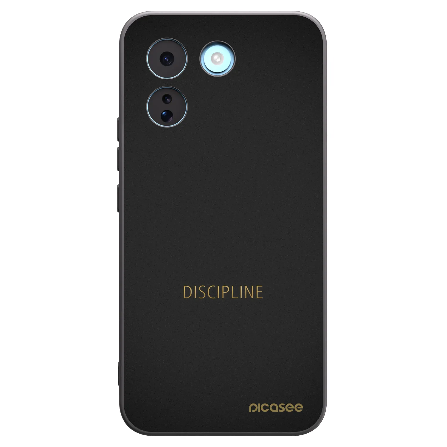 Picasee Μαύρη θήκη σιλικόνης για Xiaomi Redmi Note 17 Pro MAX 5G - Discipline