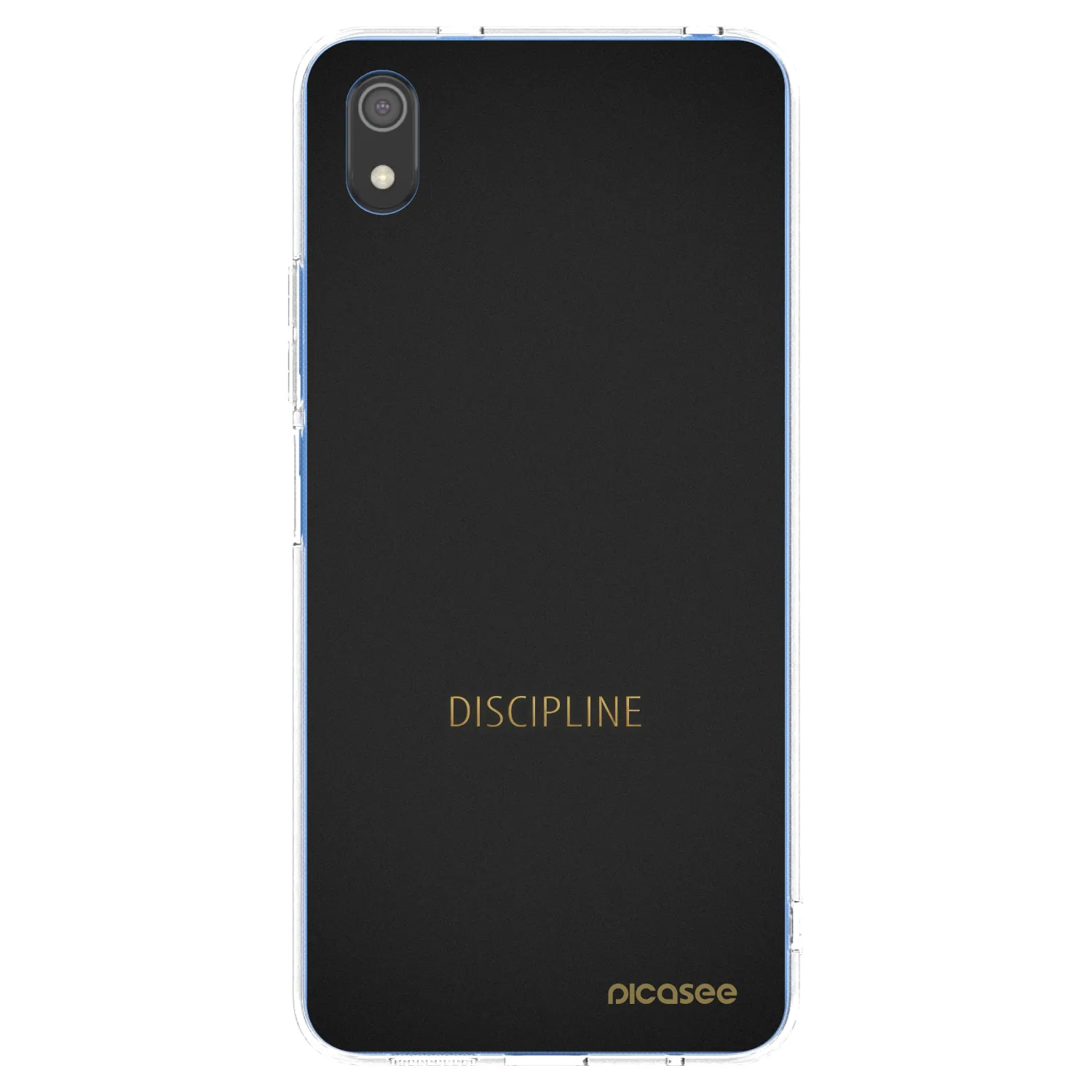 Picasee διαφανής θήκη σιλικόνης Xiaomi Redmi 7A - Discipline