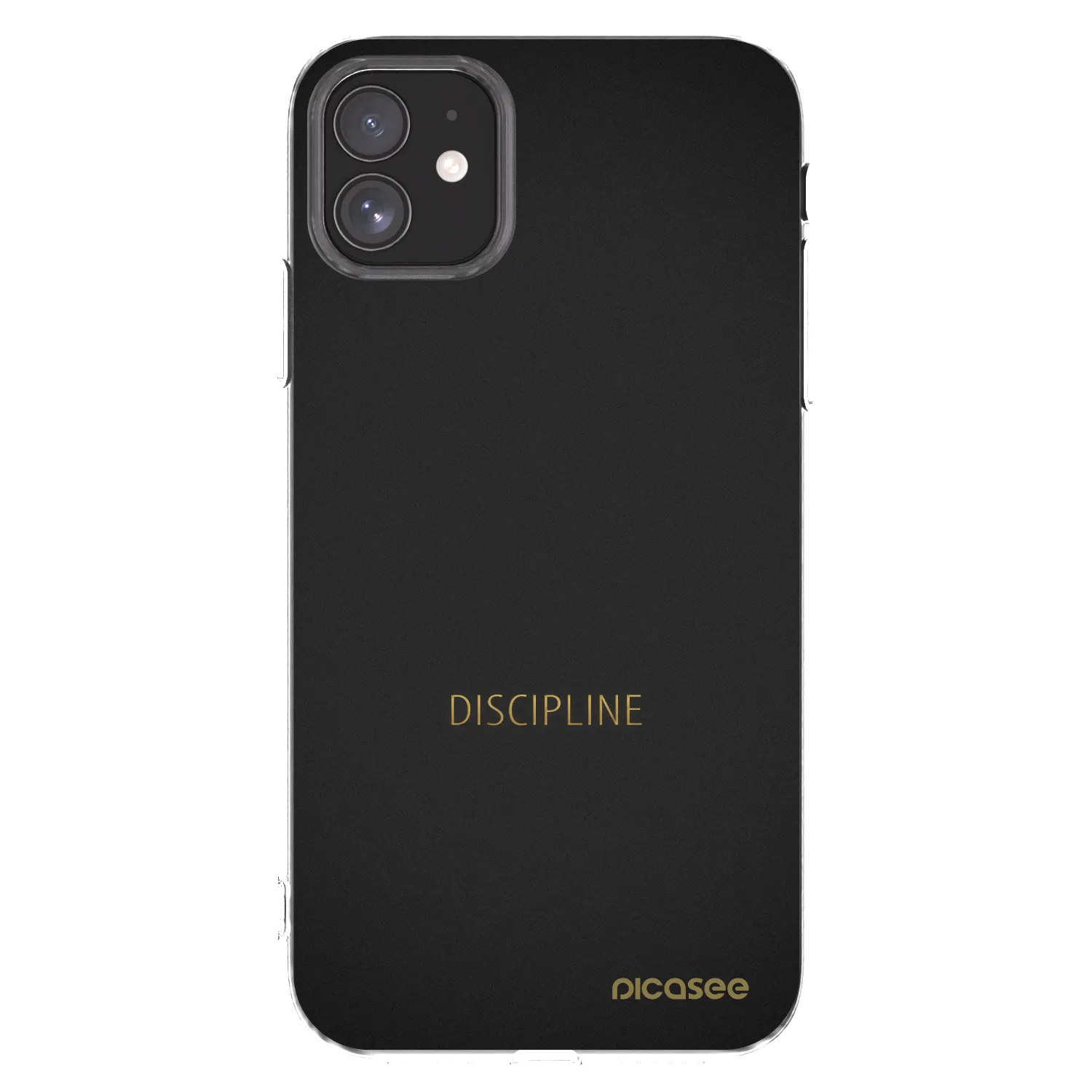 Picasee διαφανής θήκη σιλικόνης Apple iPhone 11 - Discipline