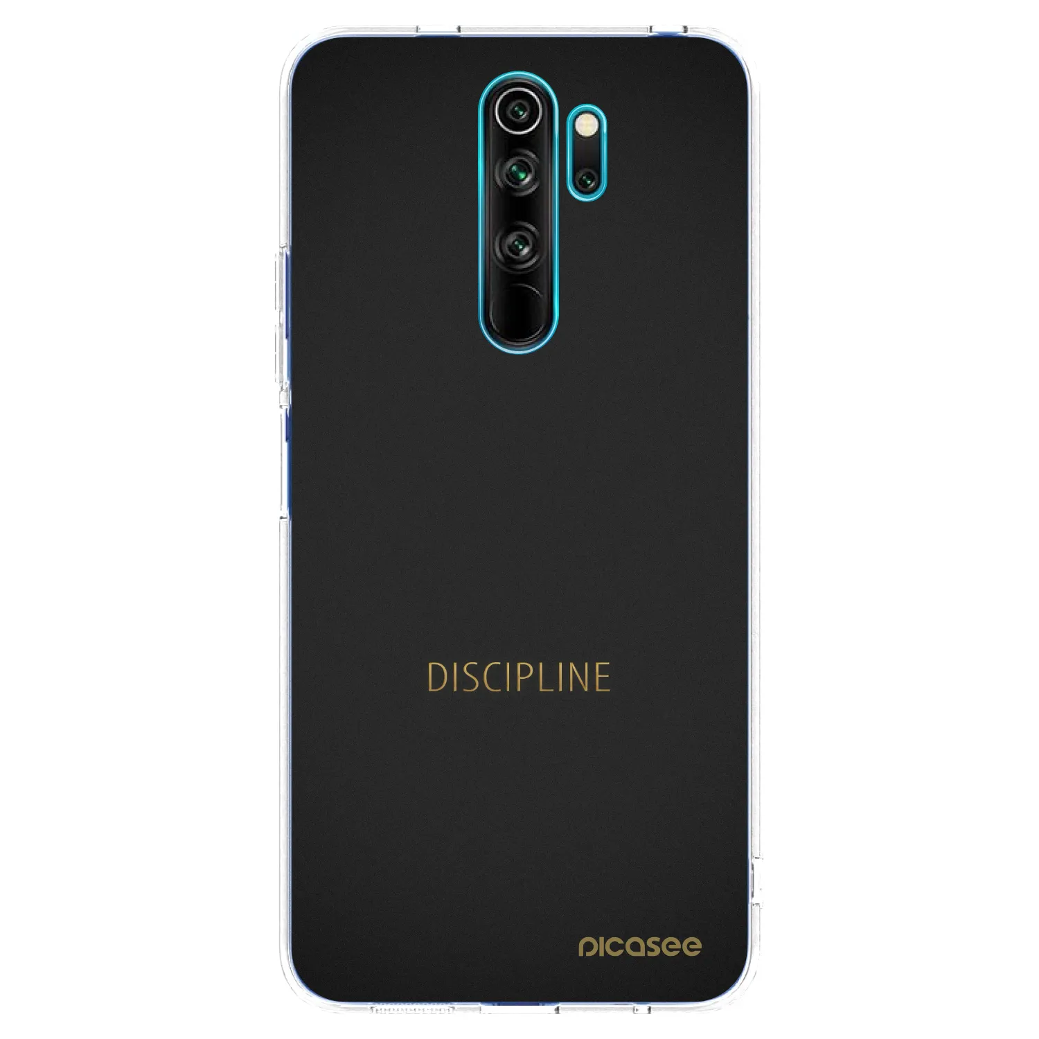 Picasee διαφανής θήκη σιλικόνης Xiaomi Redmi Note 8 Pro - Discipline