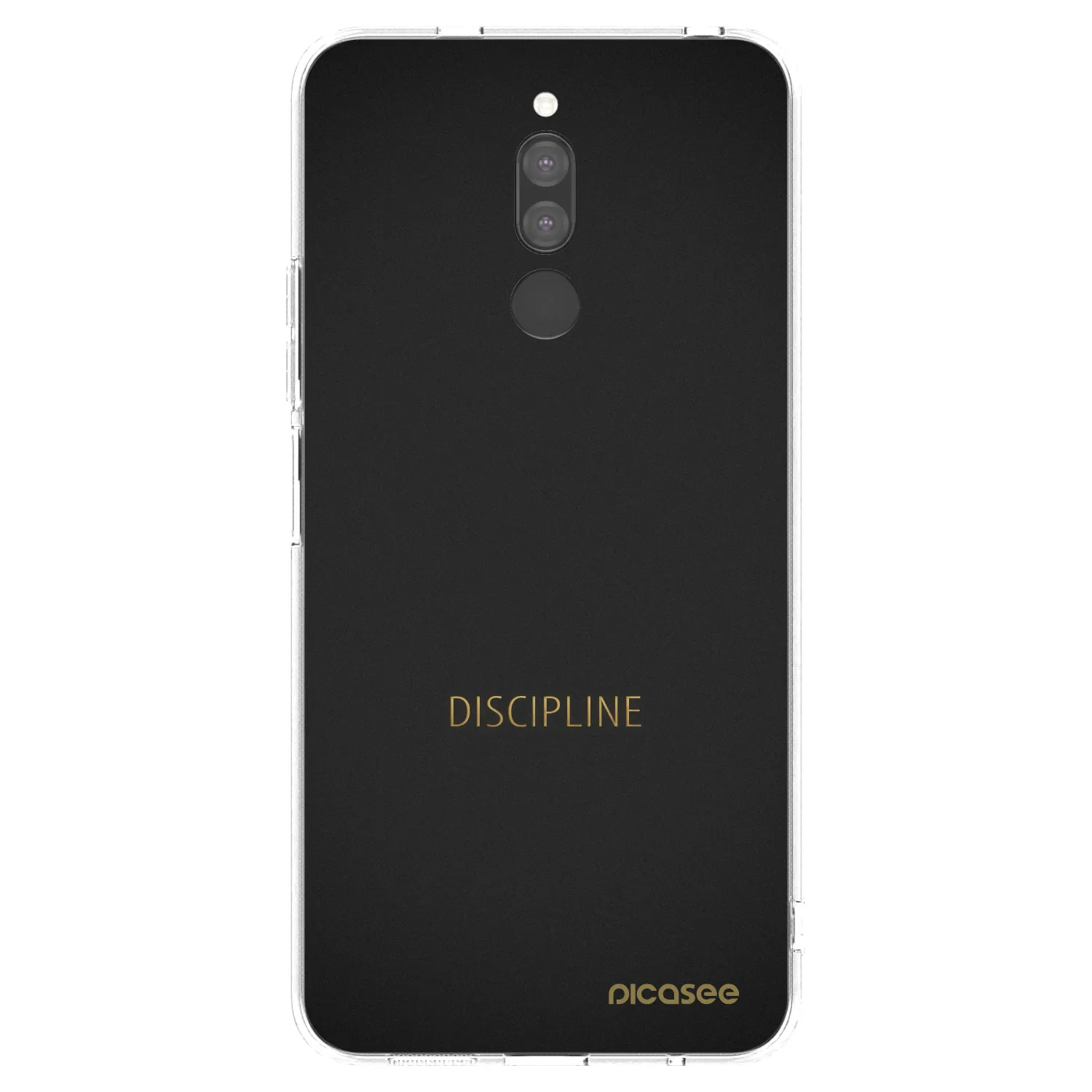 Picasee διαφανής θήκη σιλικόνης Xiaomi Redmi 8 - Discipline