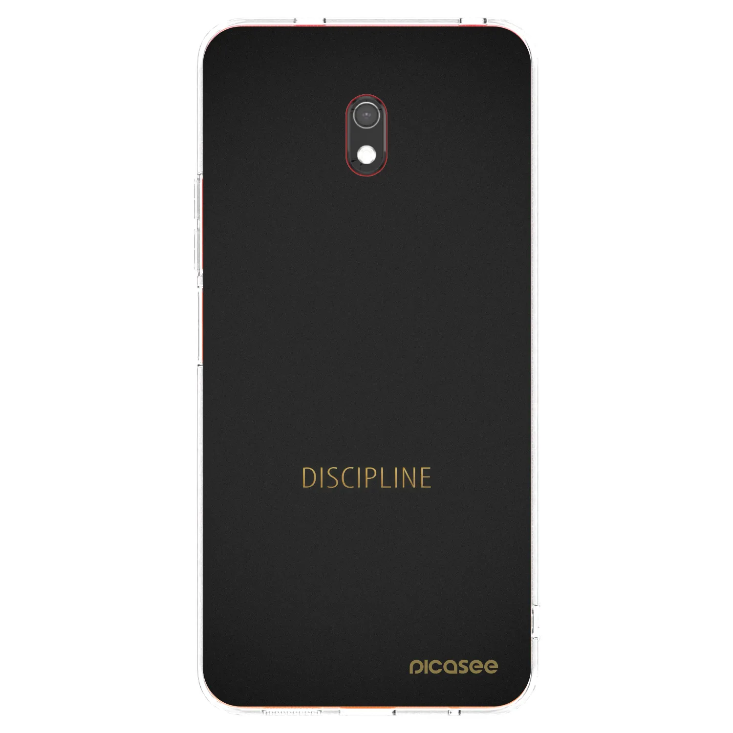 Picasee διαφανής θήκη σιλικόνης Xiaomi Redmi 8A - Discipline