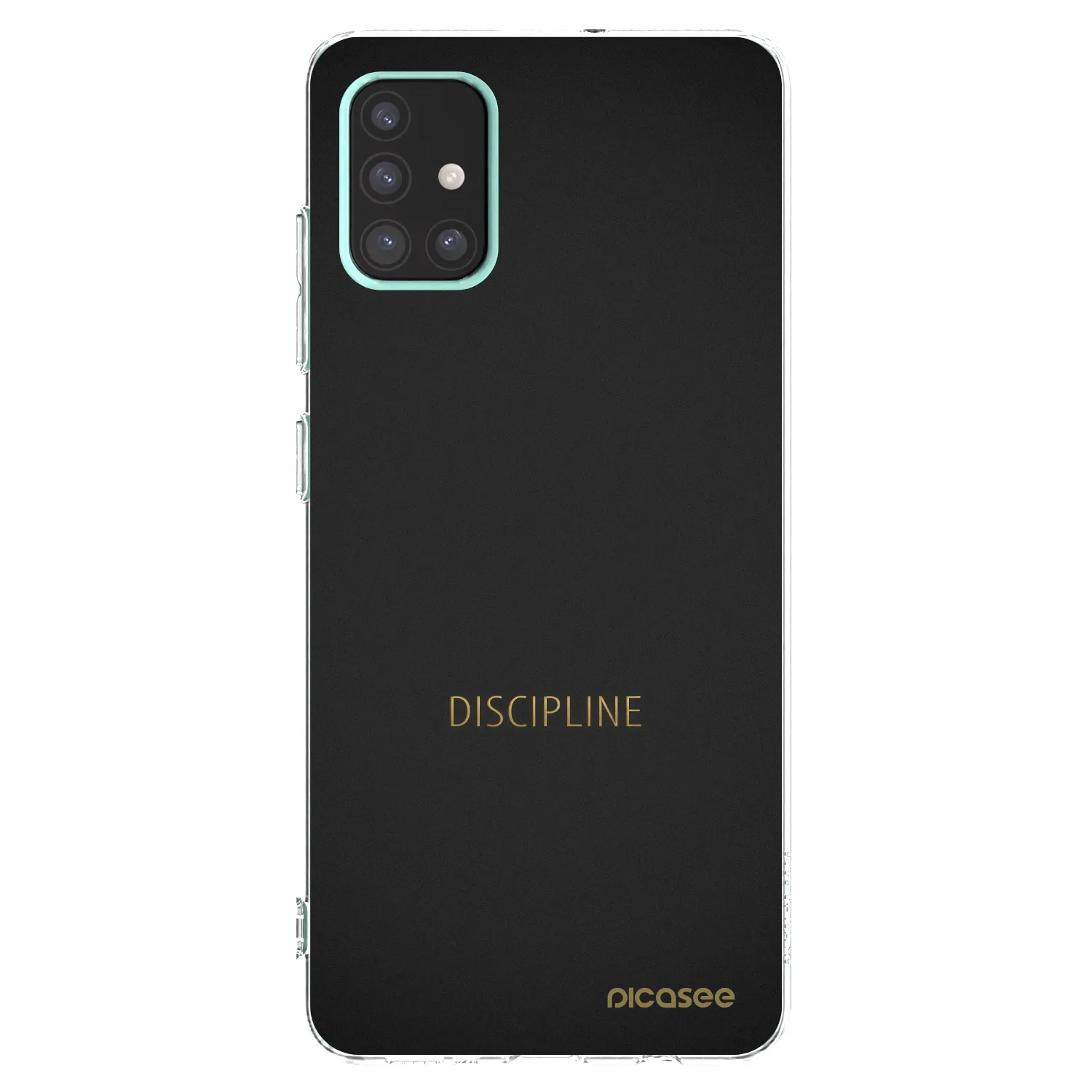 Picasee διαφανής θήκη σιλικόνης Samsung Galaxy A51 A515F - Discipline