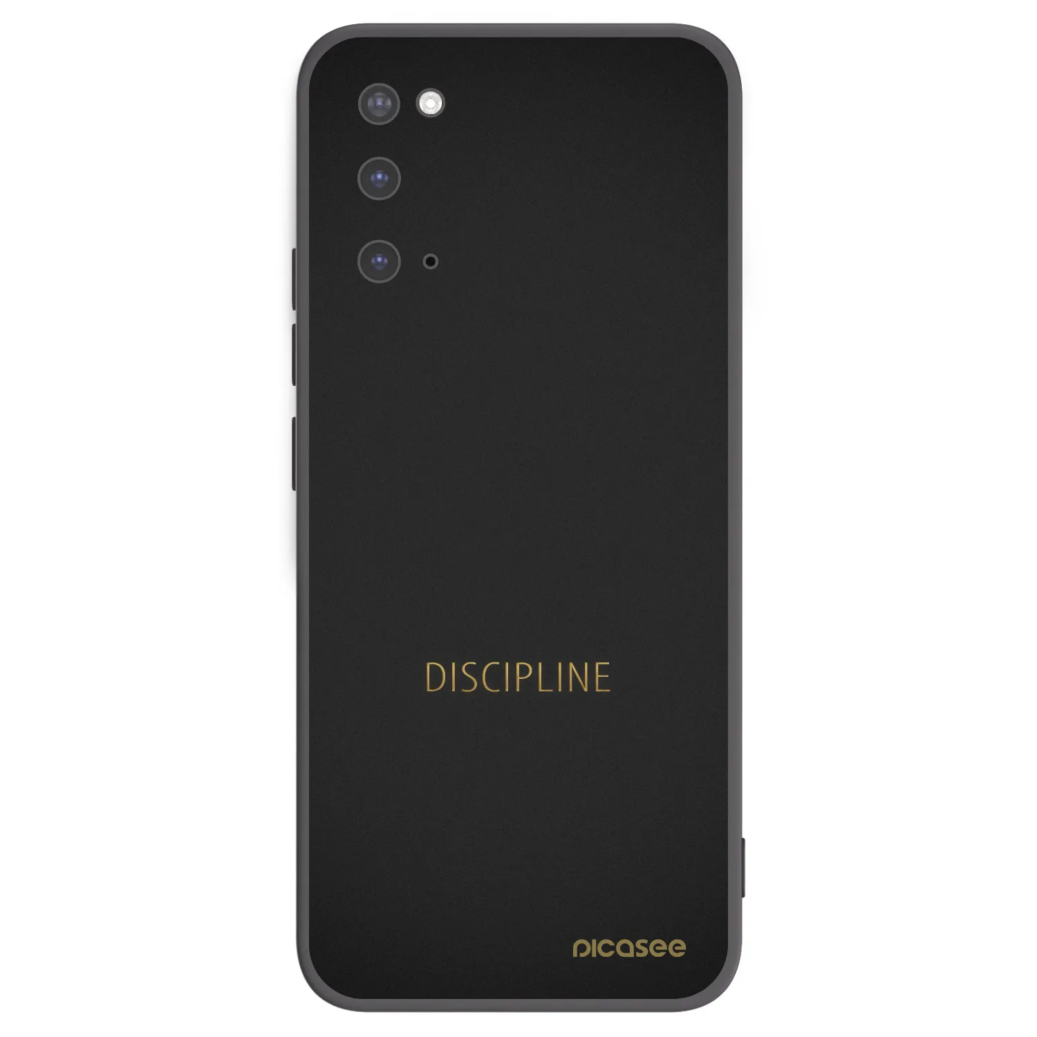 Picasee Μαύρη θήκη σιλικόνης για Samsung Galaxy S20 G980F - Discipline