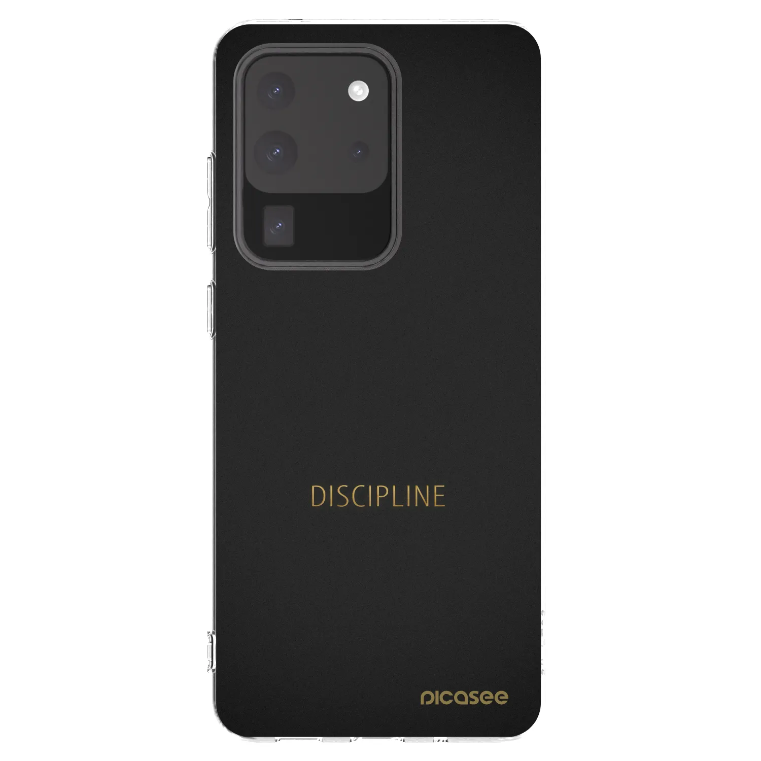 Picasee διαφανής θήκη σιλικόνης Samsung Galaxy S20 Ultra 5G G988F - Discipline