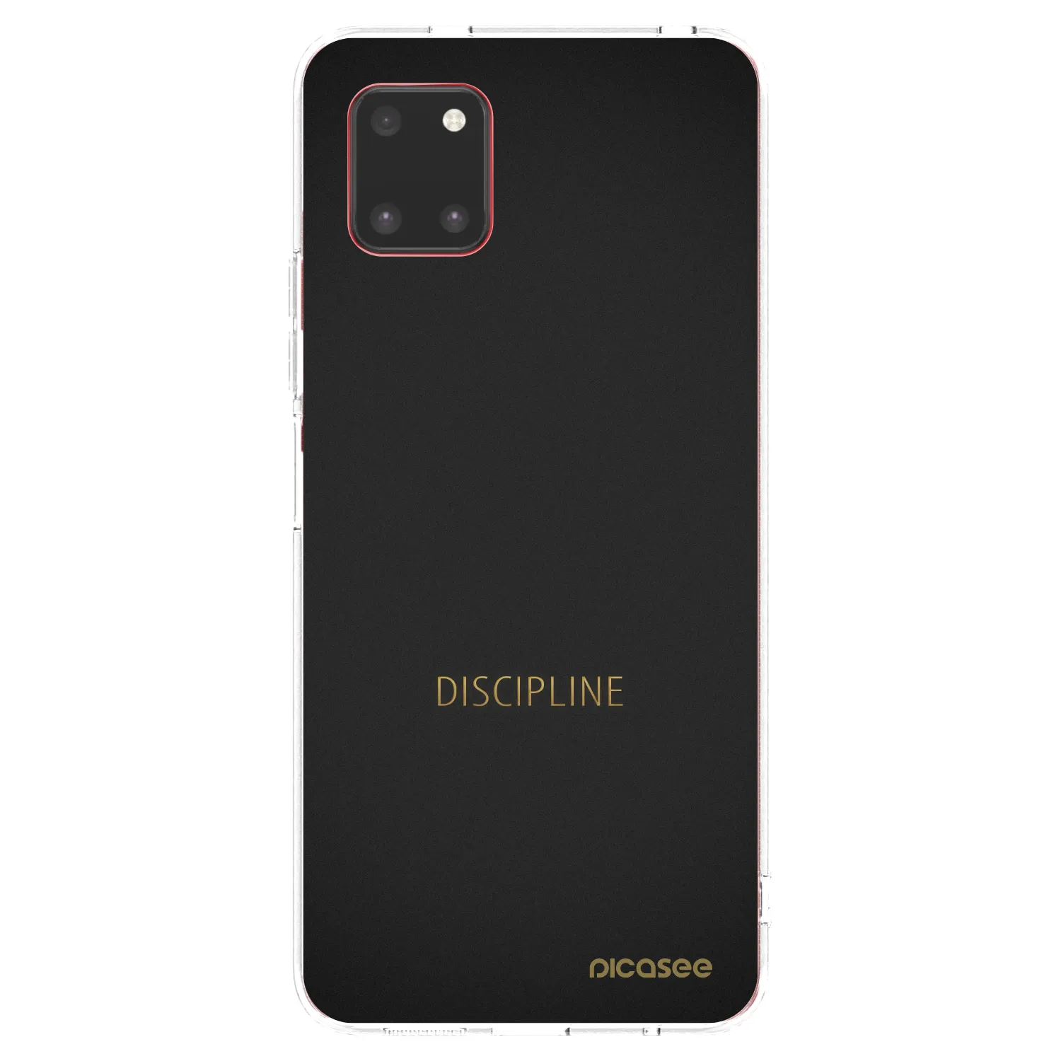 Picasee διαφανής θήκη σιλικόνης Samsung Galaxy Note 10 Lite N770F - Discipline