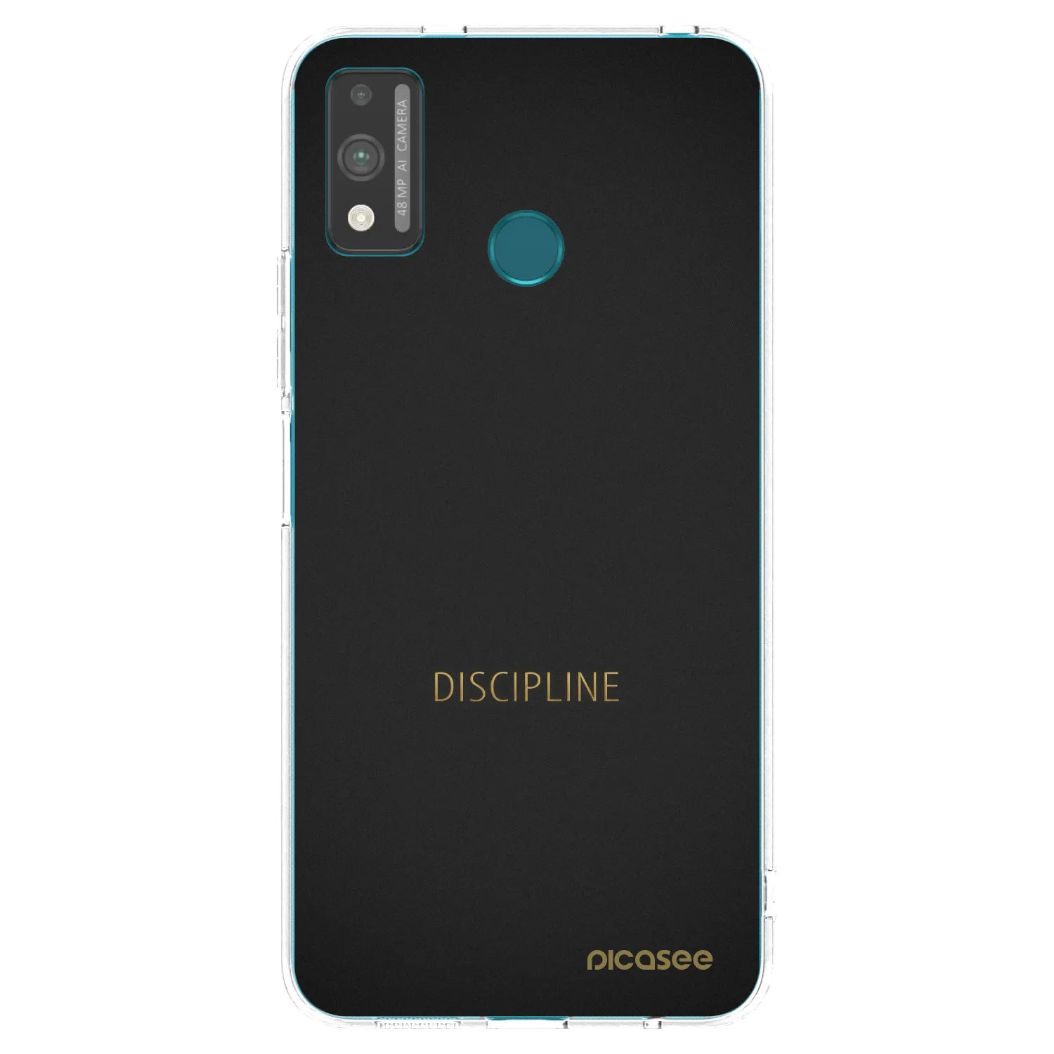 Picasee διαφανής θήκη σιλικόνης Honor 9X Lite - Discipline