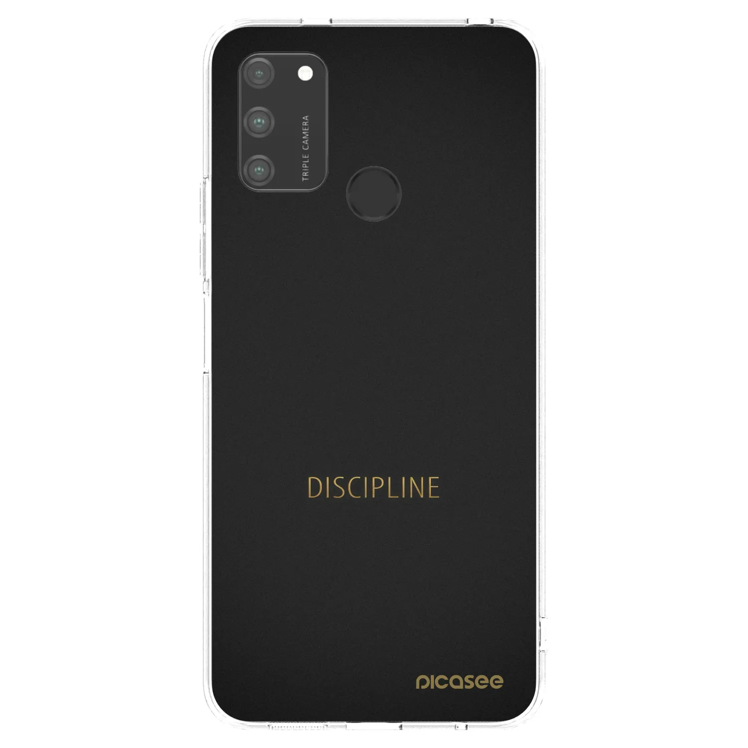 Picasee διαφανής θήκη σιλικόνης Honor 9A - Discipline