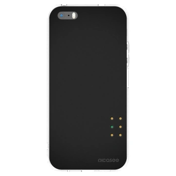 Picasee διαφανής θήκη σιλικόνης Apple iPhone 5/5S/SE - Pulse