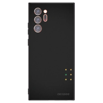 Picasee Μαύρη θήκη σιλικόνης για Samsung Galaxy Note 20 Ultra - Pulse