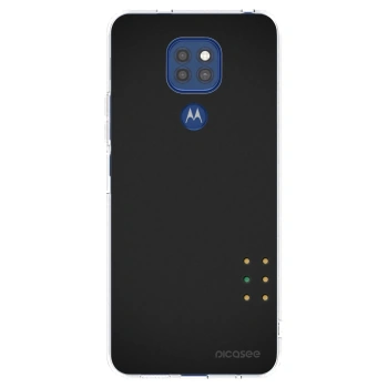 Picasee διαφανής θήκη σιλικόνης Motorola Moto G9 Play - Pulse