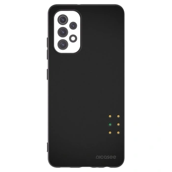 Picasee Μαύρη θήκη σιλικόνης για Samsung Galaxy A32 5G A326B - Pulse