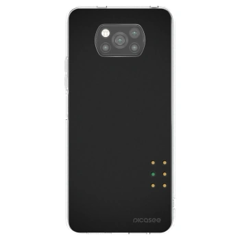 Picasee Μαύρη θήκη σιλικόνης για Xiaomi Poco X3 Pro - Pulse