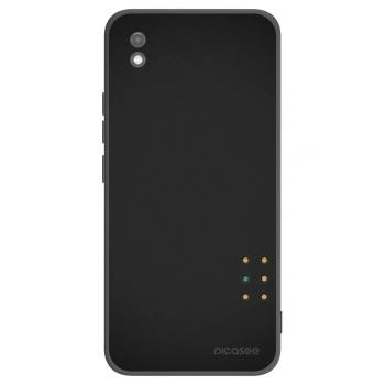 Picasee Μαύρη θήκη σιλικόνης για Xiaomi Redmi 9AT - Pulse