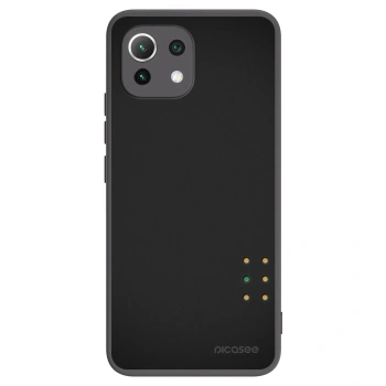 Picasee Μαύρη θήκη σιλικόνης για Xiaomi Mi 11 Lite - Pulse