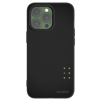 Picasee Μαύρη θήκη σιλικόνης για Apple iPhone 13 Pro - Pulse