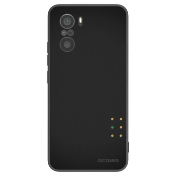 Picasee Μαύρη θήκη σιλικόνης για Xiaomi Poco F3 - Pulse