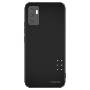Picasee Μαύρη θήκη σιλικόνης για Xiaomi Redmi Note 10 5G - Pulse