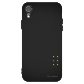 Picasee Μαύρη θήκη σιλικόνης για Apple iPhone 6 Plus/6S Plus - Pulse
