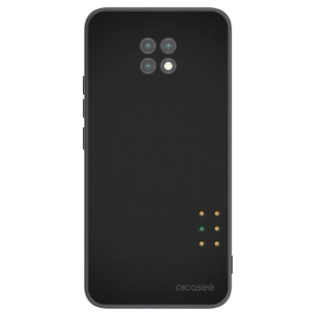 Picasee Μαύρη θήκη σιλικόνης για Xiaomi Redmi Note 9T - Pulse