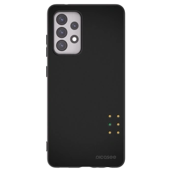 Picasee Μαύρη θήκη σιλικόνης για Samsung Galaxy A52s 5G A528B - Pulse