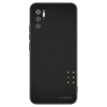 Picasee Μαύρη θήκη σιλικόνης για Xiaomi Poco M3 Pro 5G - Pulse
