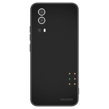 Picasee Μαύρη θήκη σιλικόνης για Vivo Y72 5G - Pulse