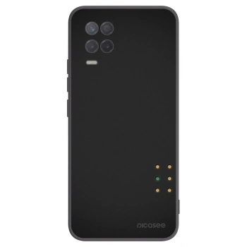Picasee Μαύρη θήκη σιλικόνης για Realme 8 5G - Pulse