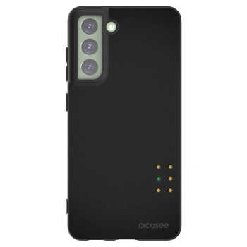 Picasee Μαύρη θήκη σιλικόνης για Samsung Galaxy S21 FE 5G - Pulse