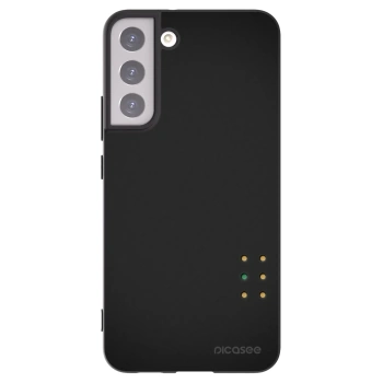 Picasee Μαύρη θήκη σιλικόνης για Samsung Galaxy S22+ 5G - Pulse