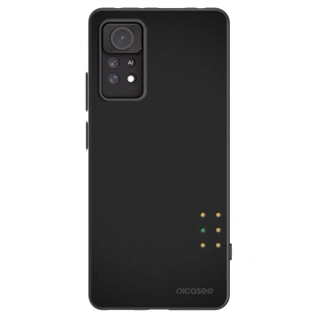 Picasee Μαύρη θήκη σιλικόνης για Xiaomi Redmi Note 11 Pro 5G - Pulse