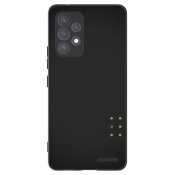 Picasee Μαύρη θήκη σιλικόνης για Samsung Galaxy A53 5G A536 - Pulse