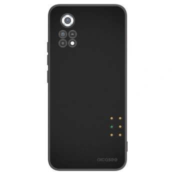 Picasee Μαύρη θήκη σιλικόνης για Xiaomi Poco X4 Pro 5G - Pulse