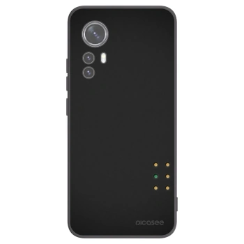 Picasee Μαύρη θήκη σιλικόνης για Xiaomi 12 - Pulse