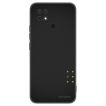 Picasee Μαύρη θήκη σιλικόνης για Xiaomi Redmi 10C - Pulse