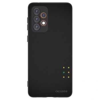 Picasee Μαύρη θήκη σιλικόνης για Samsung Galaxy A33 5G A336 - Pulse
