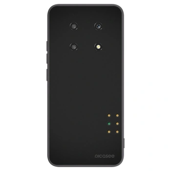 Picasee Μαύρη θήκη σιλικόνης για Honor Magic4 Lite 5G - Pulse
