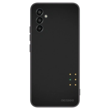 Picasee Μαύρη θήκη σιλικόνης για Samsung Galaxy M13 M135F - Pulse