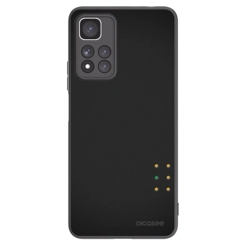 Picasee Μαύρη θήκη σιλικόνης για Xiaomi Redmi Note 11 Pro+ 5G - Pulse