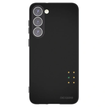 Picasee Μαύρη θήκη σιλικόνης για Samsung Galaxy S23+ 5G - Pulse