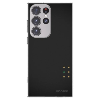 Picasee διαφανής θήκη σιλικόνης Samsung Galaxy S23 Ultra 5G - Pulse