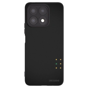 Picasee Μαύρη θήκη σιλικόνης για Honor X8a - Pulse