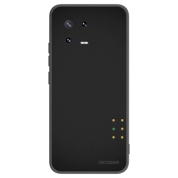 Picasee Μαύρη θήκη σιλικόνης για Xiaomi 13 Pro - Pulse