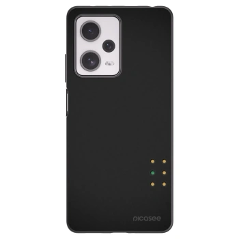 Picasee Μαύρη θήκη σιλικόνης για Xiaomi Redmi Note 12 Pro+ 5G - Pulse