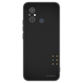 Picasee Μαύρη θήκη σιλικόνης για Xiaomi Redmi 12C - Pulse