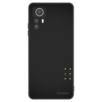 Picasee Μαύρη θήκη σιλικόνης για Xiaomi Redmi Note 12S - Pulse