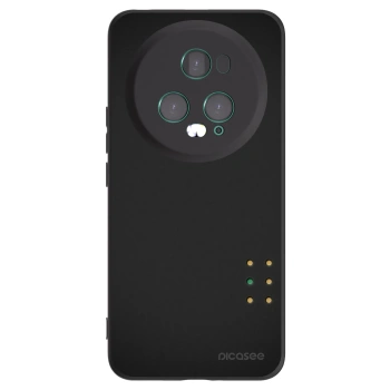 Picasee Μαύρη θήκη σιλικόνης για Honor Magic5 Pro - Pulse