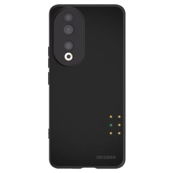 Picasee Μαύρη θήκη σιλικόνης για Honor 90 5G - Pulse