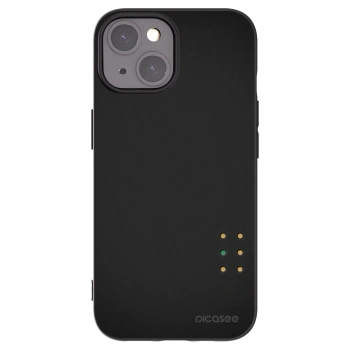 Picasee Μαύρη θήκη σιλικόνης για Apple iPhone 15 - Pulse